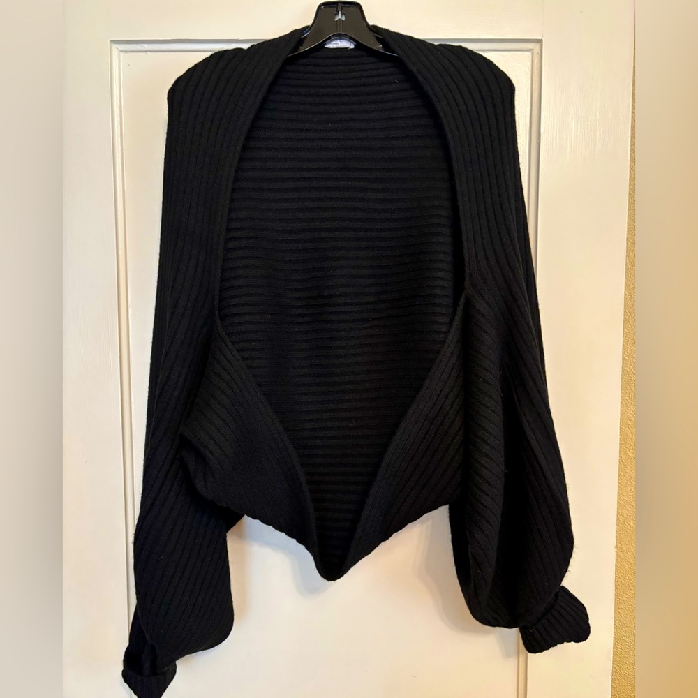 Cozy Shrug Size Large Black